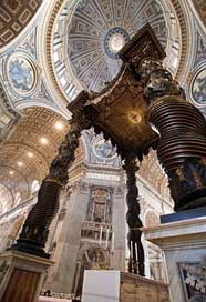 Saint-Peter'S-Cathedral Canopy Vatican-City Rome Picture