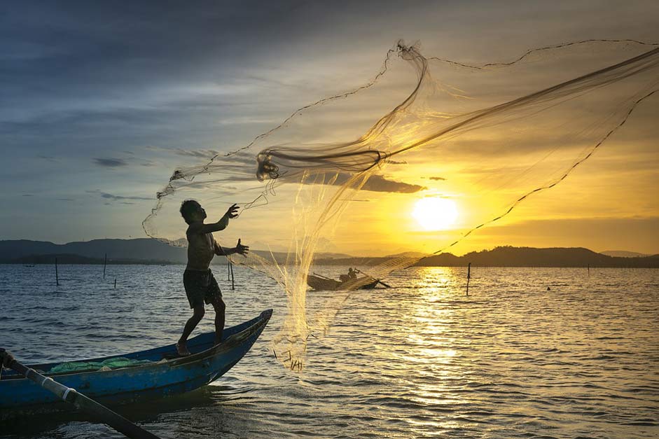 Fishing Fishing-Net Fishermen Fish