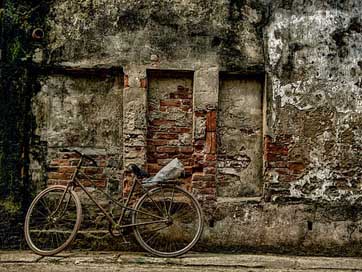 Bike Hanoi Phu-Xuyen Wall Picture