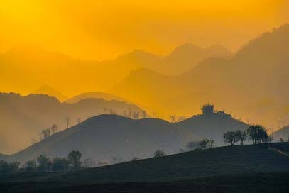 Vietnam Morning Dawn Sunrise Picture