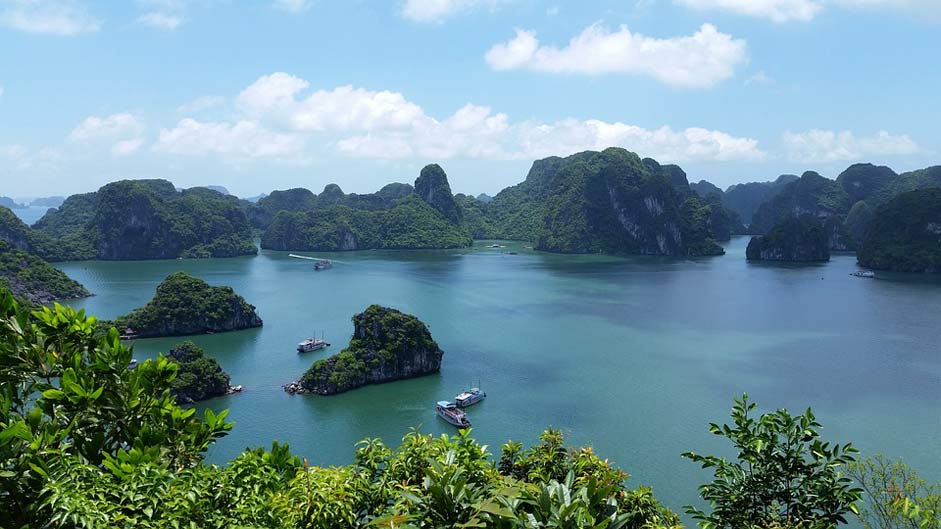 Landscape Nature Halong-Bay-Vietnam Vietnam