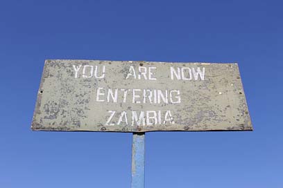 Zambia  Africa Roadsign Picture