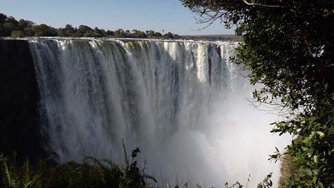Victoria-Falls Tropical Zimbabwe Waterfall Picture