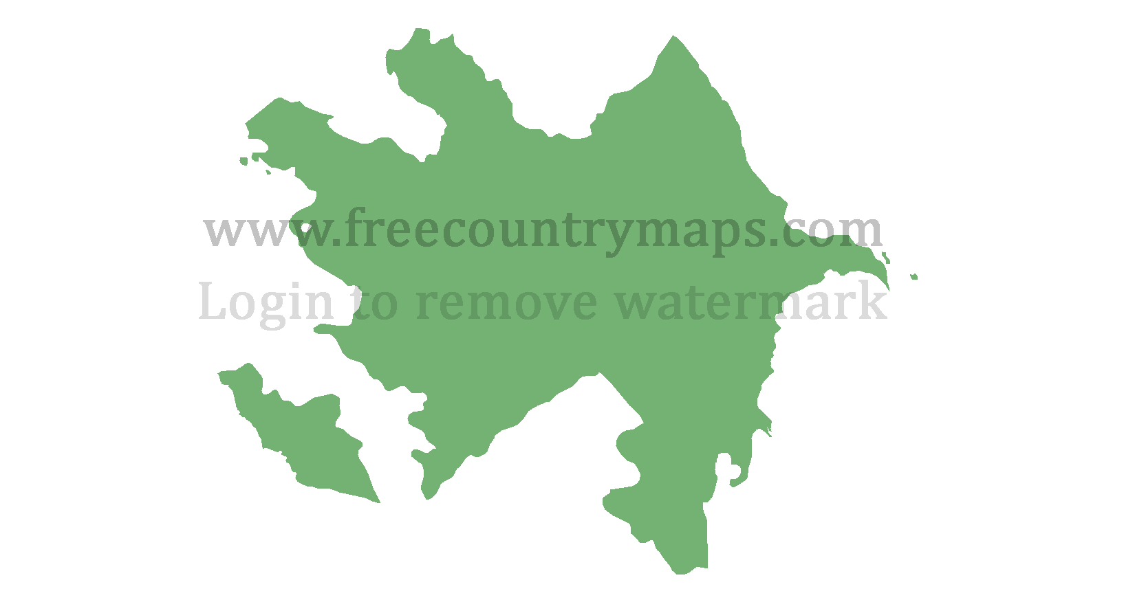Bahrain Blank Mercator Map