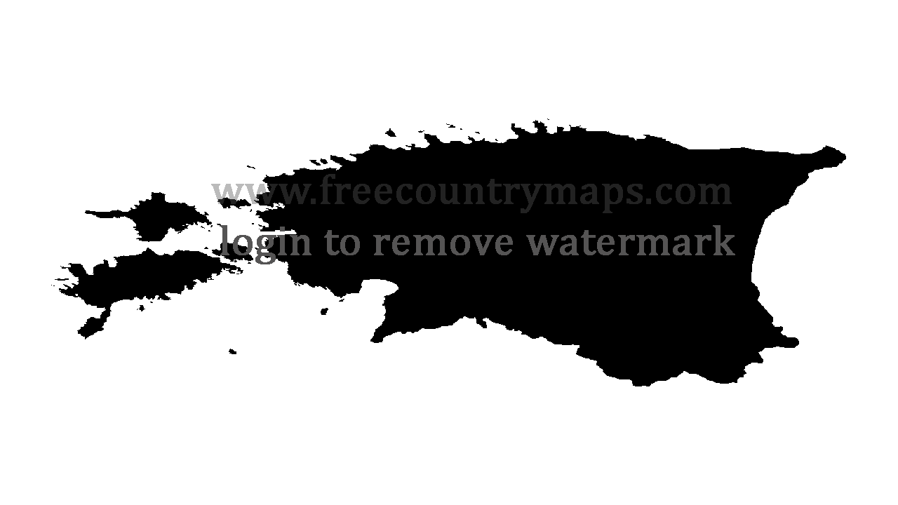Gif Blank Map of Estonia