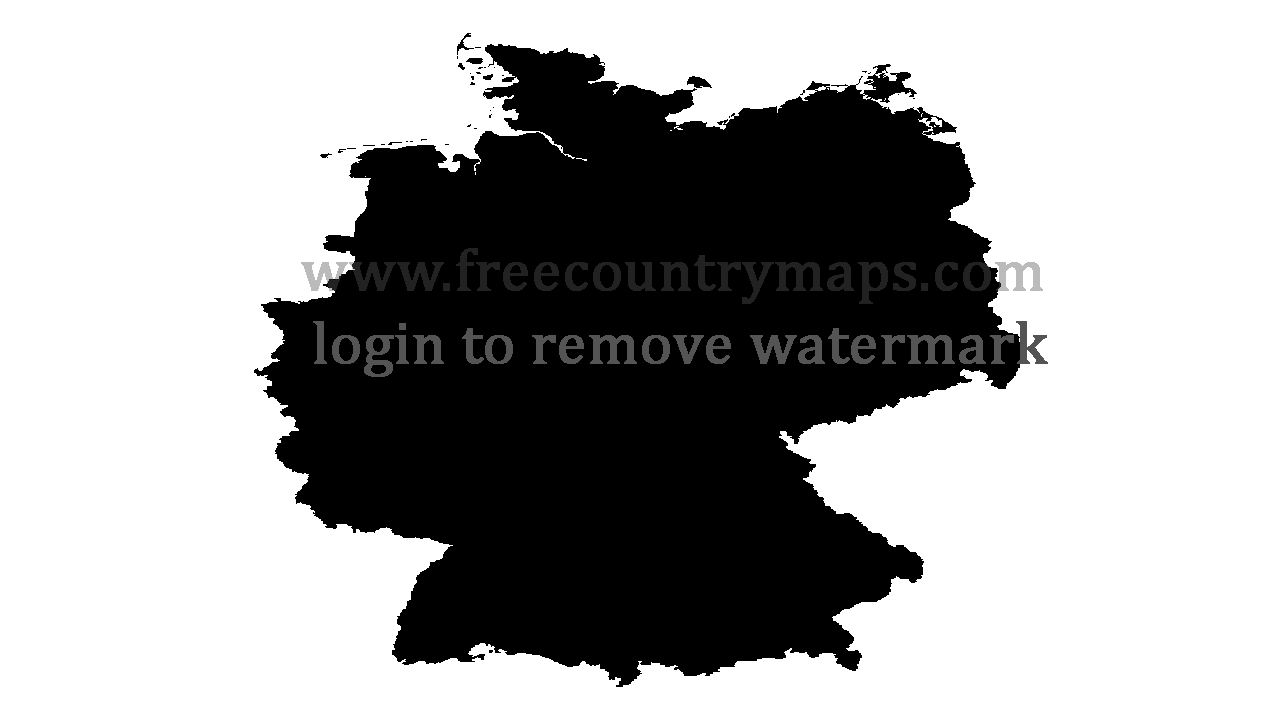 Gif Blank Map of Germany