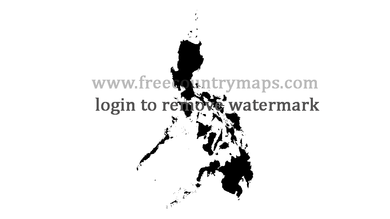 Gif Blank Map of Philippines