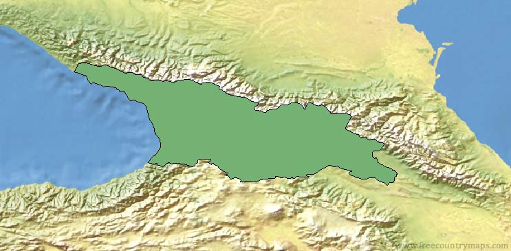 Georgia Map Outline