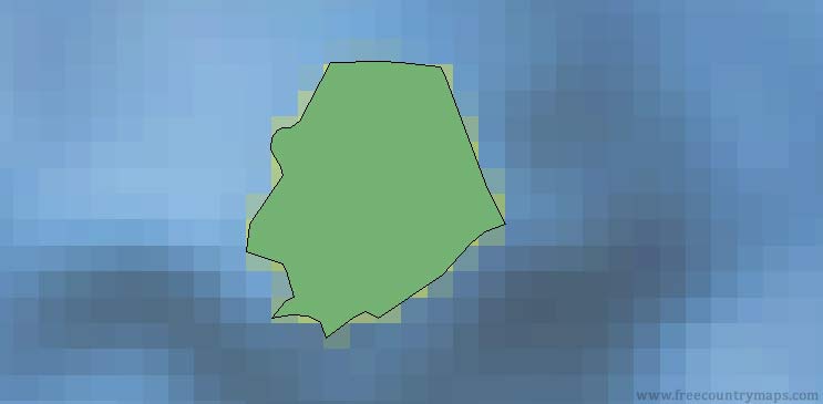 Niue Map Outline