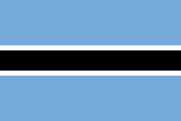 Free Botswana Flag>