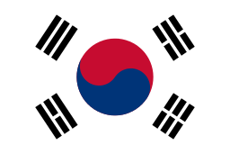 Free South Korea Flag>