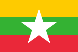 Free Myanmar [Burma] Flag>
