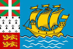 Free Saint Pierre and Miquelon Flag>