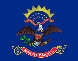 Free north-dakota Flag