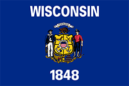 Free wisconsin Flag