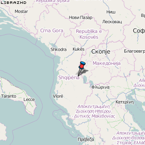 Librazhd Karte Albanien