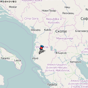 Roskovec Karte Albanien