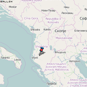 Ballsh Karte Albanien