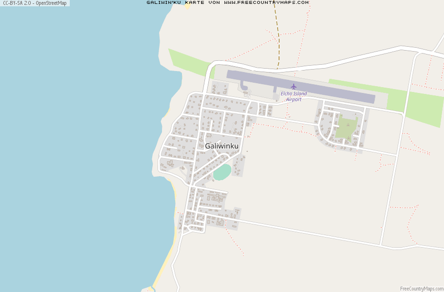 Karte Von Galiwin