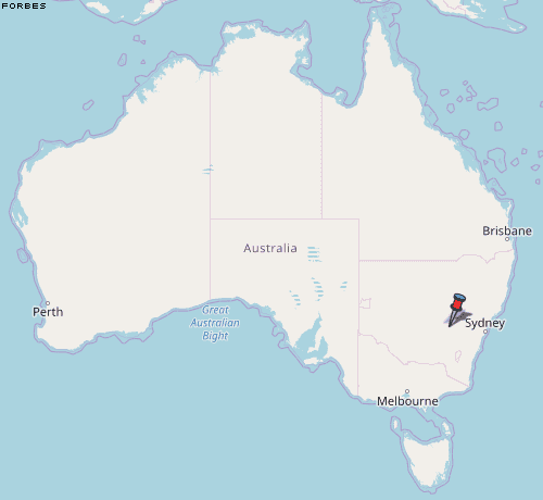 Forbes Karte Australien
