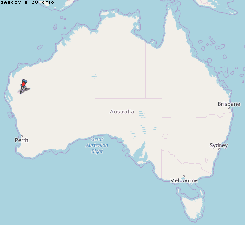 Gascoyne Junction Karte Australien