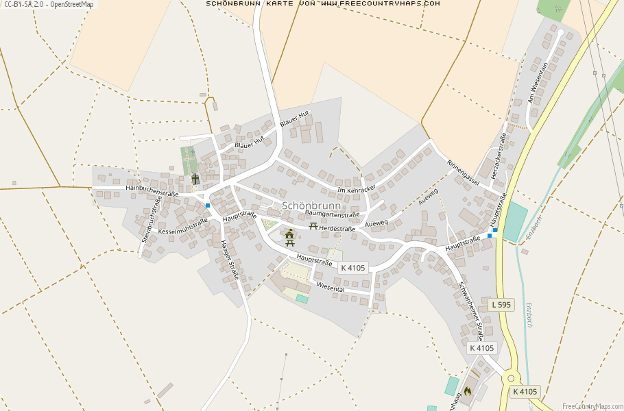 Karte Von Schönbrunn Deutschland