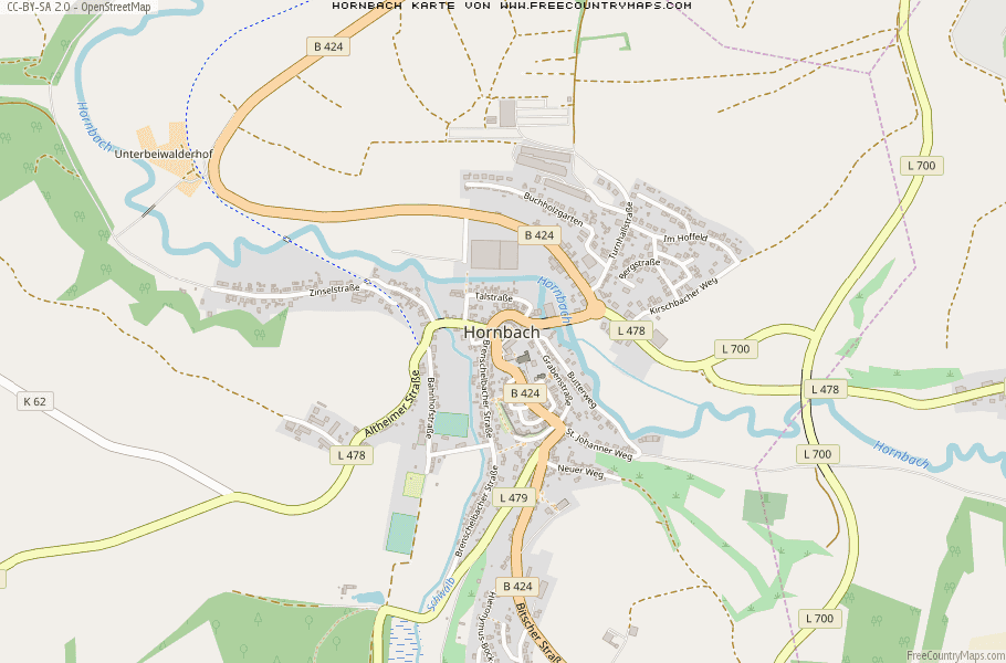 Karte Von Hornbach Deutschland