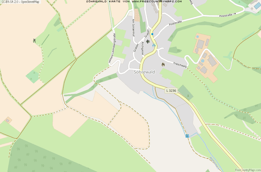 Karte Von Söhrewald Deutschland