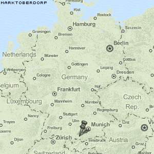 Marktoberdorf Karte Deutschland