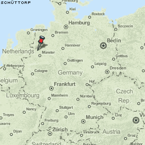 Schüttorf Karte Deutschland