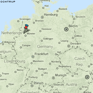 Ochtrup Karte Deutschland