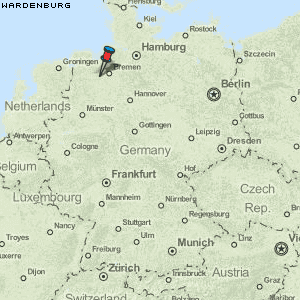 Wardenburg Karte Deutschland