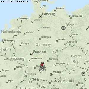 Bad Ditzenbach Karte Deutschland