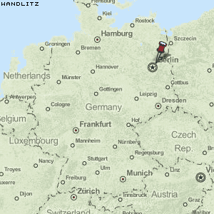 Wandlitz Karte Deutschland