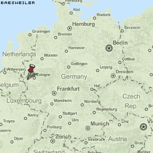 Baesweiler Karte Deutschland