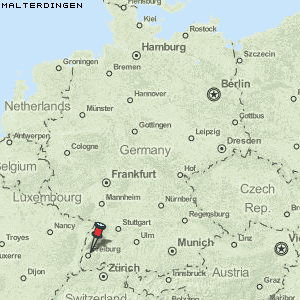 Malterdingen Karte Deutschland