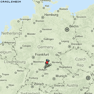 Crailsheim Karte Deutschland