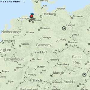 Petersfehn I Karte Deutschland