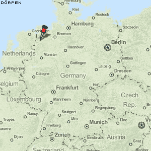 Dörpen Karte Deutschland