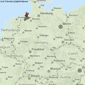 Ostrhauderfehn Karte Deutschland