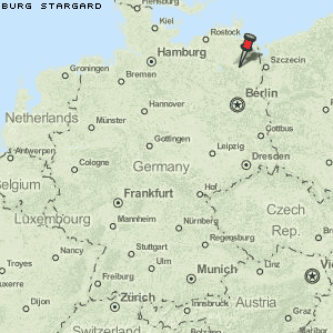 Burg Stargard Karte Deutschland