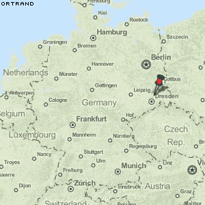 Ortrand Karte Deutschland