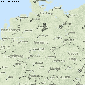 Salzgitter Karte Deutschland