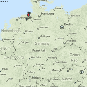 Apen Karte Deutschland