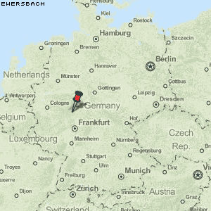 Ewersbach Karte Deutschland