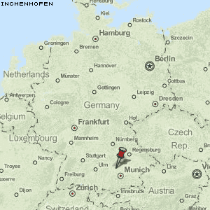 Inchenhofen Karte Deutschland