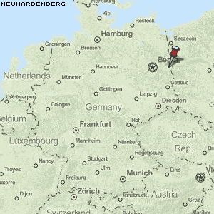 Neuhardenberg Karte Deutschland