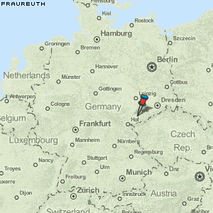 Fraureuth Karte Deutschland