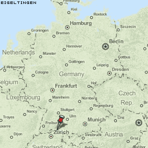 Eigeltingen Karte Deutschland
