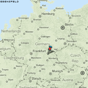 Ebensfeld Karte Deutschland